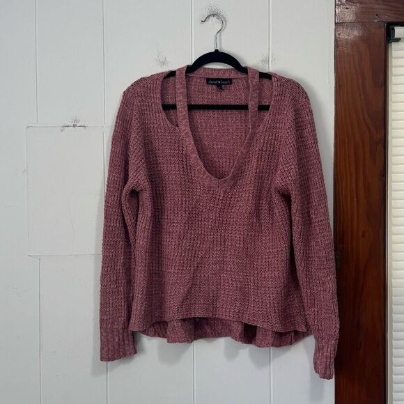 Derek Heart Pink Loose Knit Sweater Size XXL - Picture 1 of 4